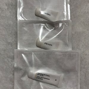 Prada Hydrating Gel and (2) Shielding Lip balms